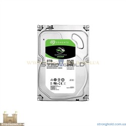 Жесткий диск 3.5" Seagate BarraCuda HDD 3TB 7200rpm 64MB ST3000DM008 SATA III
