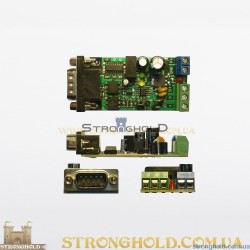 Преобразователь интерфейса RS232-RS485 миниатюрный, VTR-232/485B5L