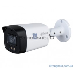 5мп HDCVI відеокамера Dahua з підсвічуванням Dahua DH-HAC-HFW1509TLMP-A-LED