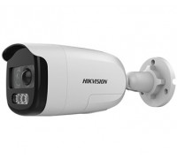 2Мп ColorVu Turbo HD відеокамера з PIR датчиком і сиреною Hikvision DS-2CE12DFT-PIRXOF (2.8 мм)