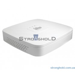 4-канальный Penta-brid 1080N/720p Smart 1U 1HDD WizSense Dahua DH-XVR4104C-I