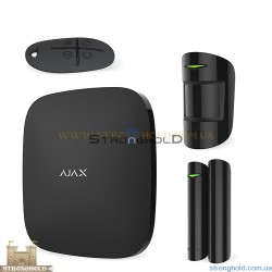 Комплект сигнализации Ajax StarterKit чорний
