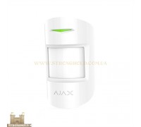 Бездротовий датчик руху Ajax MotionProtect Plus білий