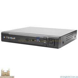 Гібридний відеореєстратор  8-канальний AHD Tecsar HDVR B82-4HD4P-H