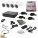Комплект видеонаблюдения Tecsar 4OUT + 500 ГБ HDD (установи сам)