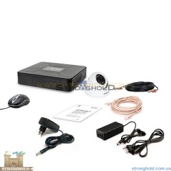 Комплект відеоспостереження Tecsar 1OUT-2M-AUDIO DOME ("встанови сам") без HDD