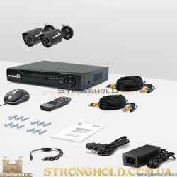 Комплект видеонаблюдения «установи сам» Страж Контрол 2У (УЛ-480К-2)